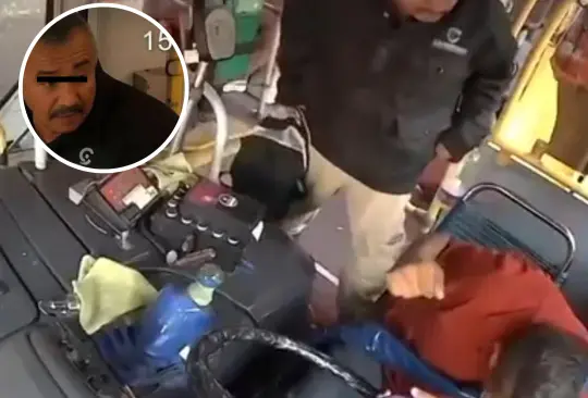 El sujeto se dio a la fuga tras golpear al chofer en la cabeza. El sujeto se dio a la fuga tras golpear al chofer en la cabeza.