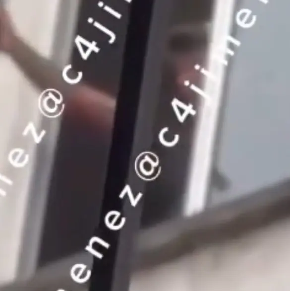 "¿Quieres ver cómo te hago gritar?": policía amenaza con arma desde su ventana a vecinos de la Guerrero