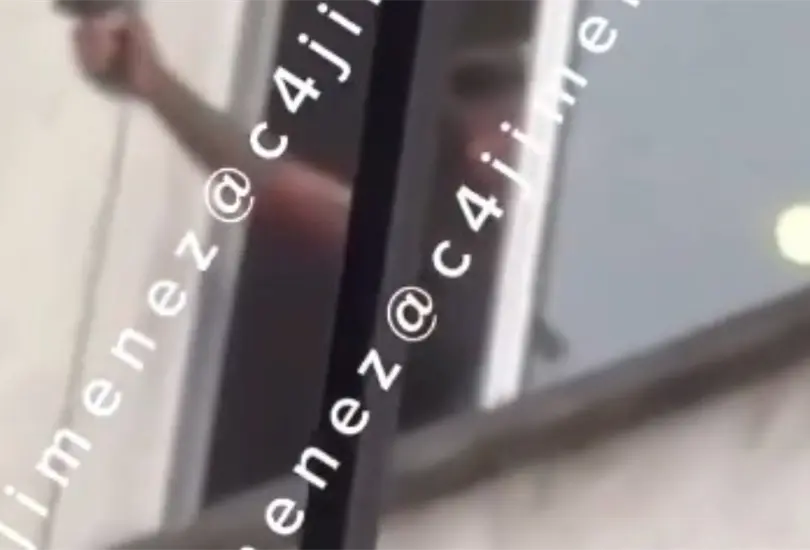 Agente amenaza con arma a vecinos de la Guerrero