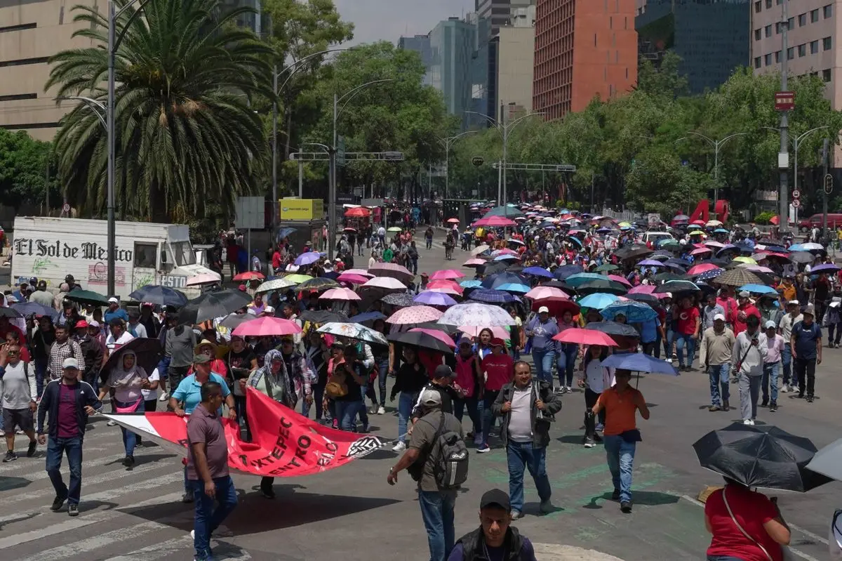 La CNTE causó molestia entre la población. Cuartoscuro.