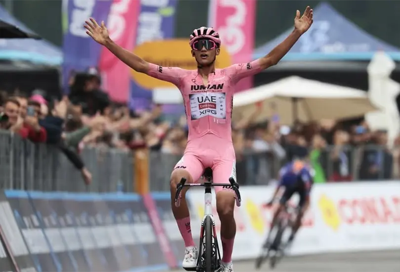 As&iacute; fue la participaci&oacute;n de Isaac del Toro en la etapa 20 del Giro de Italia.