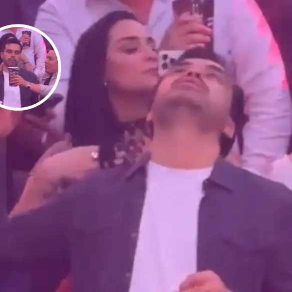 Agárrenlo, no se vaya a caer: Filtran video de Jorge Álvarez Máynez en presunto estado de ebriedad en concierto