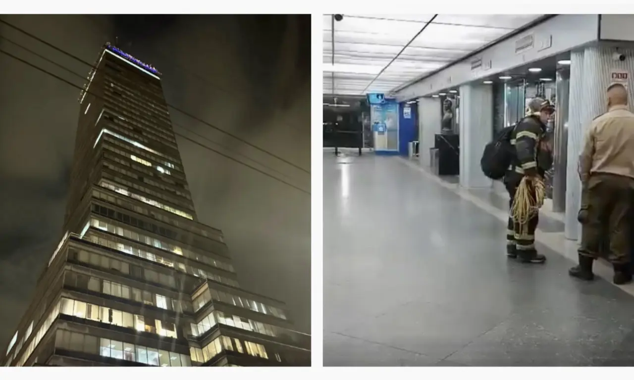  Diez personas quedan atrapadas en elevador de la Torre Latinoamericana en CDMX 