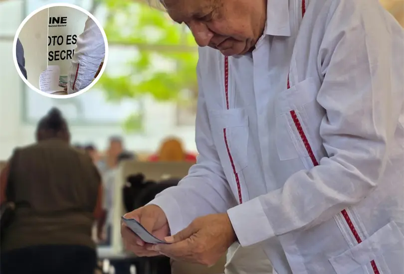 AMLO us&oacute; acorde&oacute;n en la elecci&oacute;n judicial.