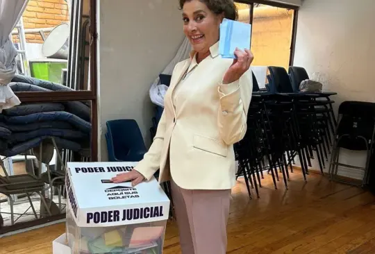 La historiadora y esposa de AMLO votó en esta jornada. La historiadora y esposa de AMLO votó en esta jornada.
