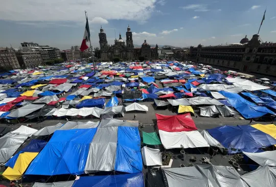 Este sábado se acordó que se retirarían del Zócalo. Este sábado se acordó que se retirarían del Zócalo.