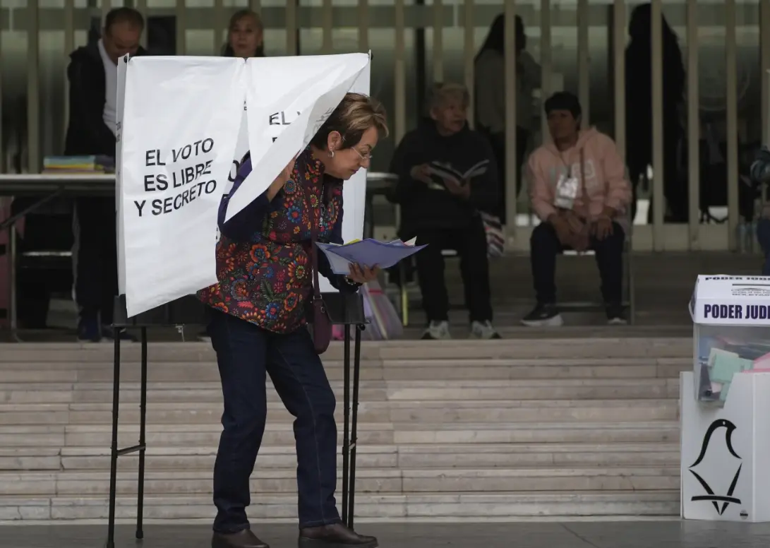 Apenas un 13% del padrón electoral participó en la elección judicial. Especial