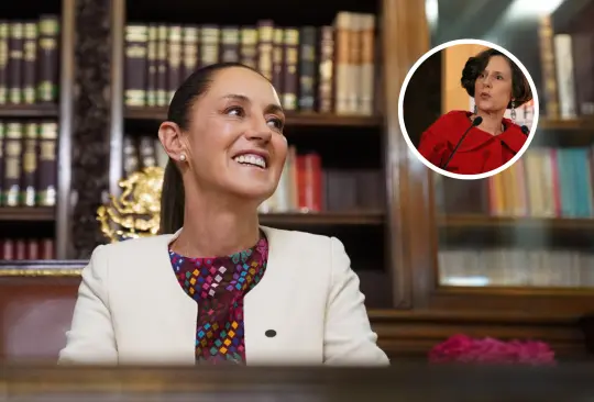 Sheinbaum se lanza contra Sheinbaum y acaba regañada. Sheinbaum se lanza contra Sheinbaum y acaba regañada.