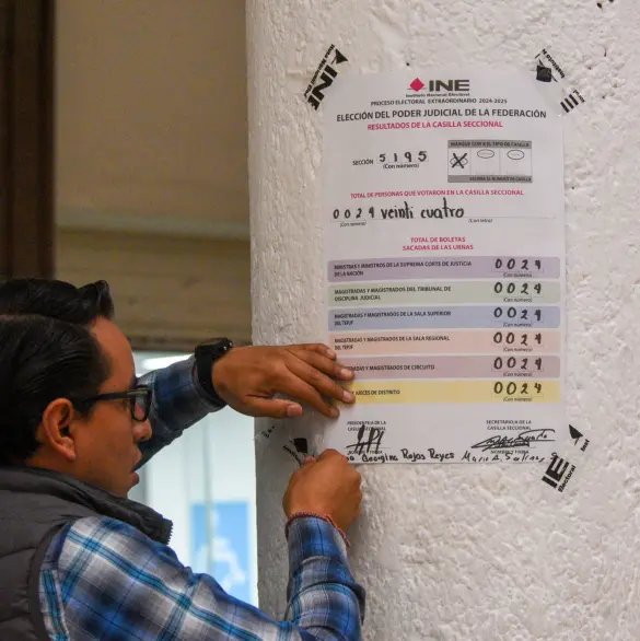 ¿Quién ganó? Cómo y dónde consultar los resultados de la elección judicial 2025