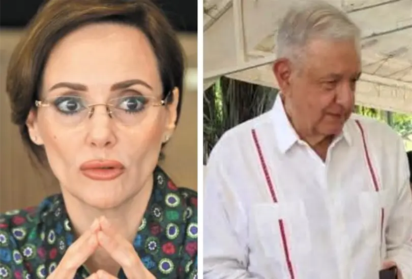 La senadora manifest&oacute; su desprecio por el expresidente L&oacute;pez Obrador.