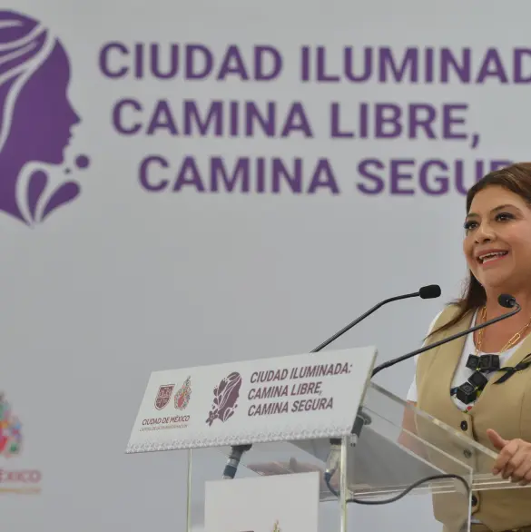 Clara Brugada lanza Ciudad Iluminada con inversión histórica para combatir la inseguridad