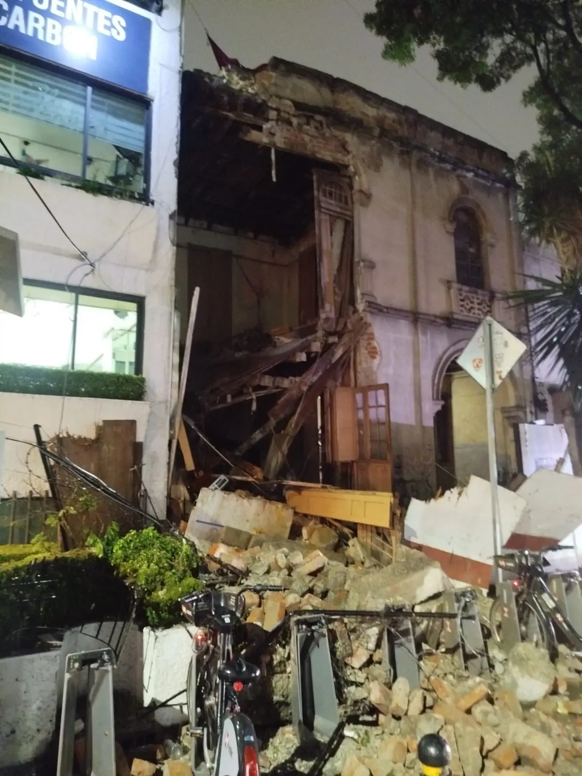 Así quedó el edificio Especial