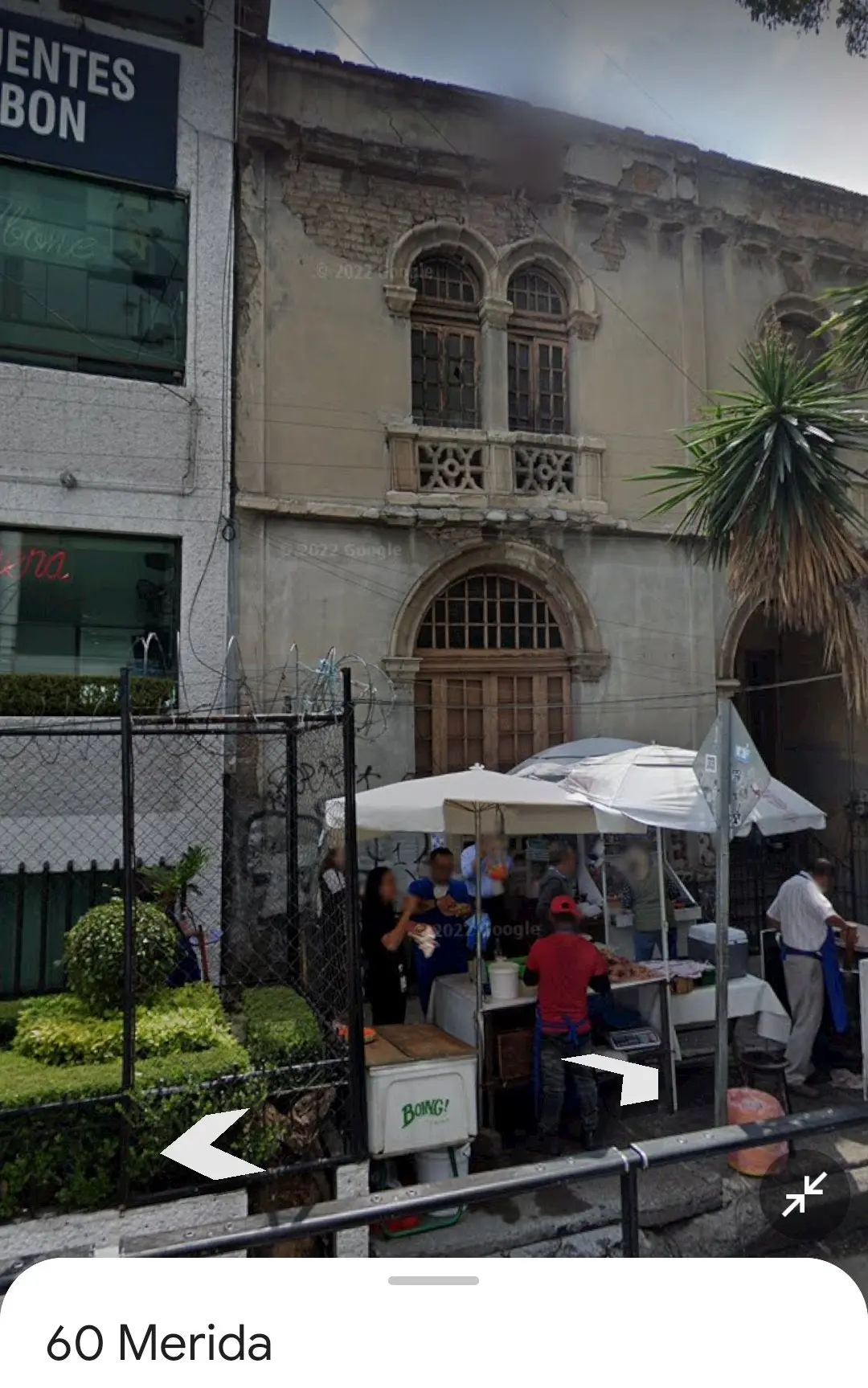Edificio abandonado de la colonia Roma antes de la tragedia Especial