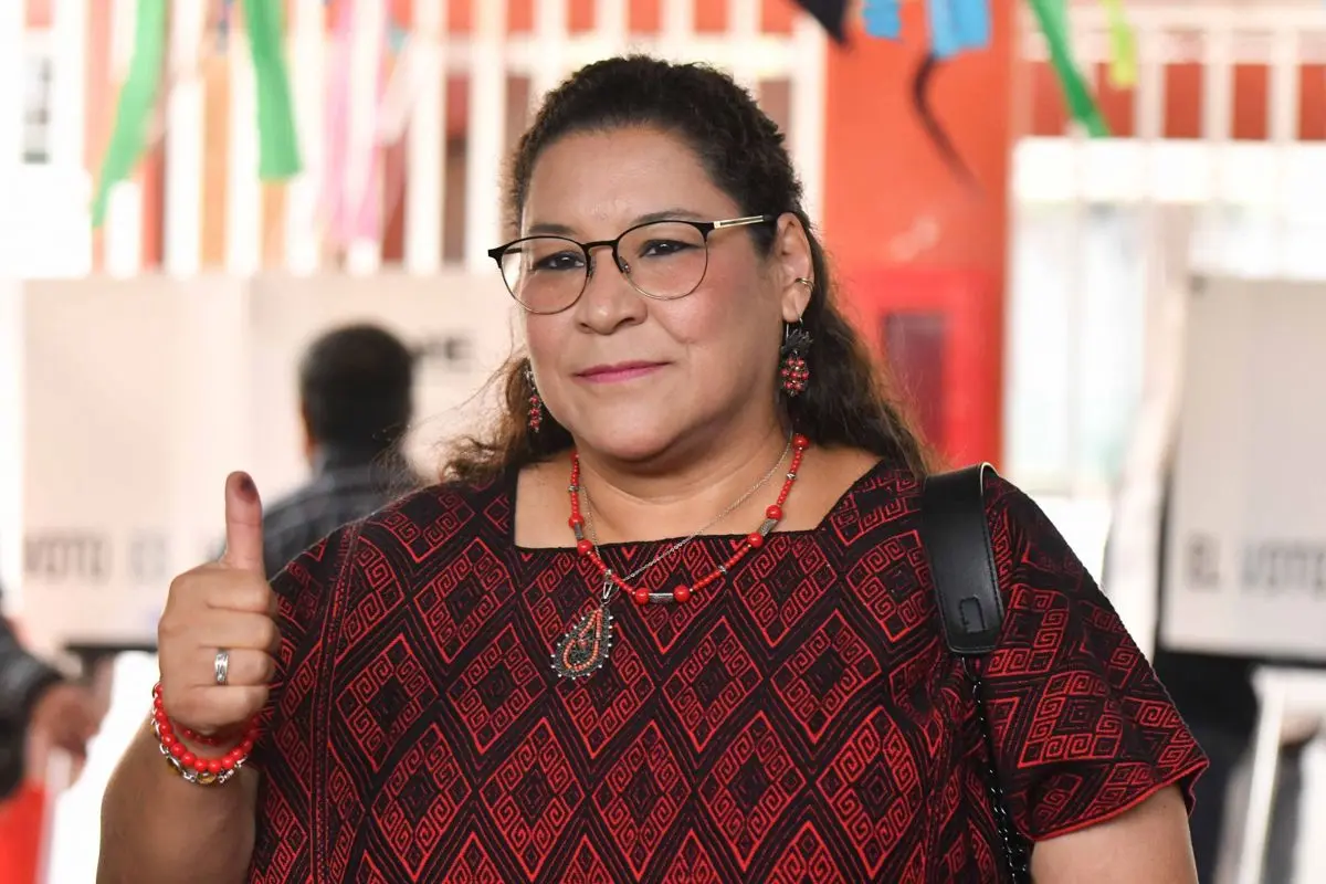 Lenia Batres es la mujer que más votos ha obtenido. Cuartoscuro.