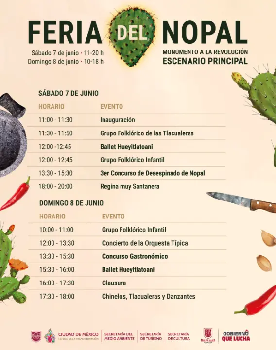 Estas actividades podrás disfrutar. Facebook.