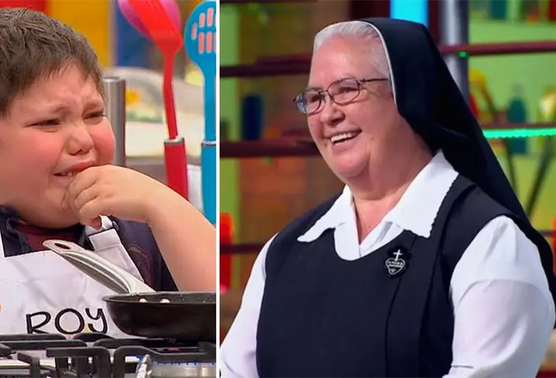 Roy Padilla y la hermana Flor