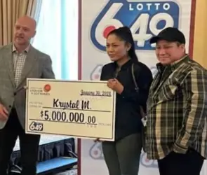 Hombre gana 69 mdp en la lotería; su novia le quita el premio y se va con otro