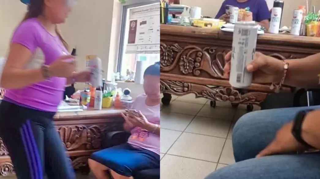 Las maestras fueron separadas de su cargo. Captura de pantalla