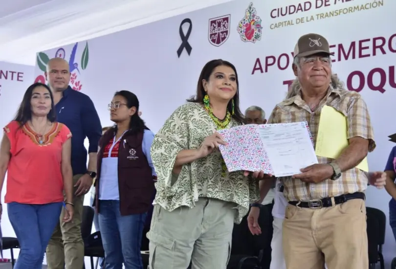 Clara Brugada entrega apoyos económicos en la alcaldía Iztapalapa. Clara Brugada entrega apoyos económicos en la alcaldía Iztapalapa.