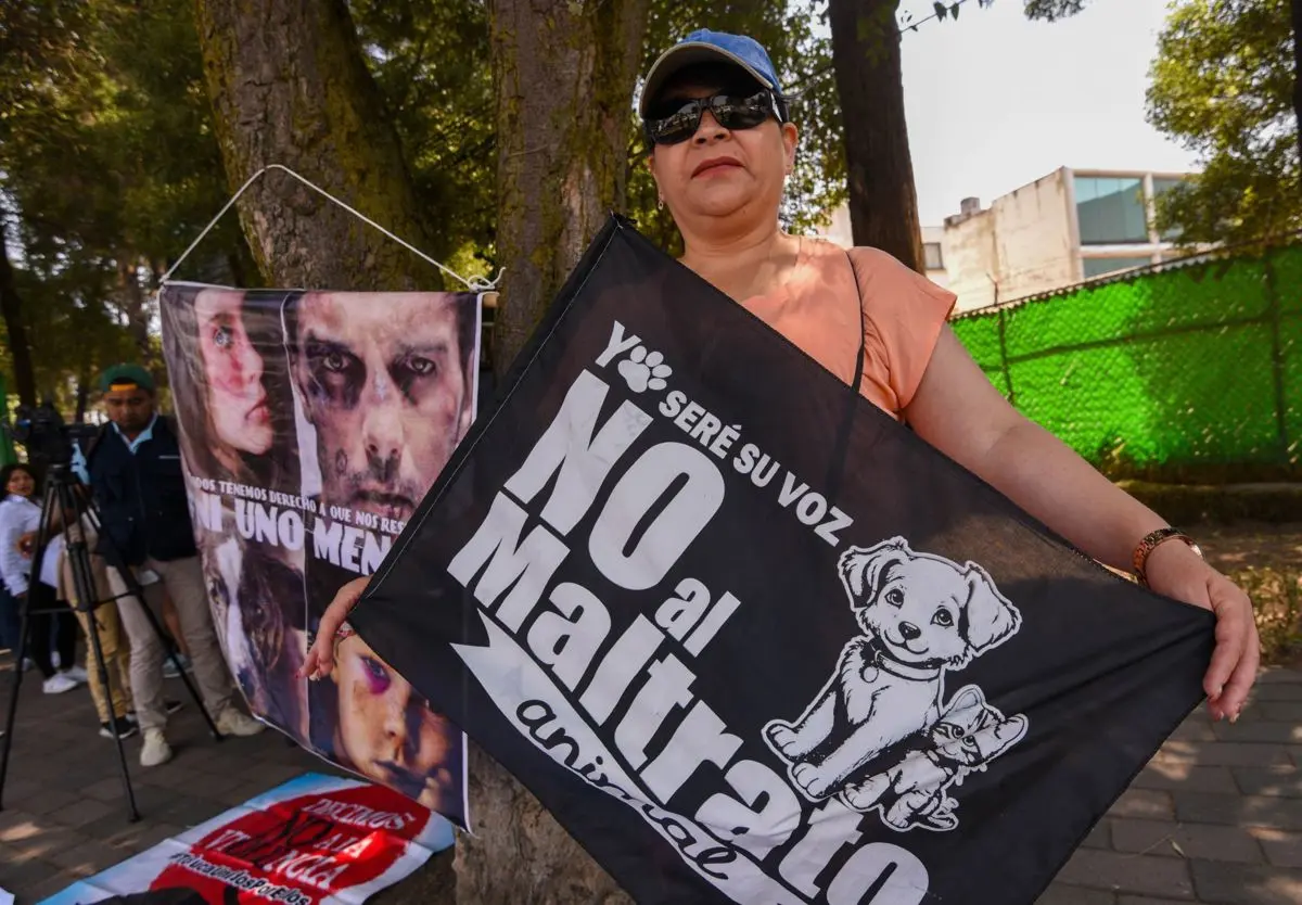 En México ha habido protestas en contra del maltrato animal. Cuartoscuro.