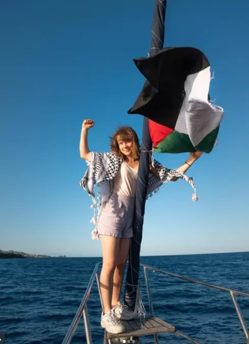 A bordo se encontraba la activista sueca Greta Thunberg, quien denunció el hecho como un Instagram.
