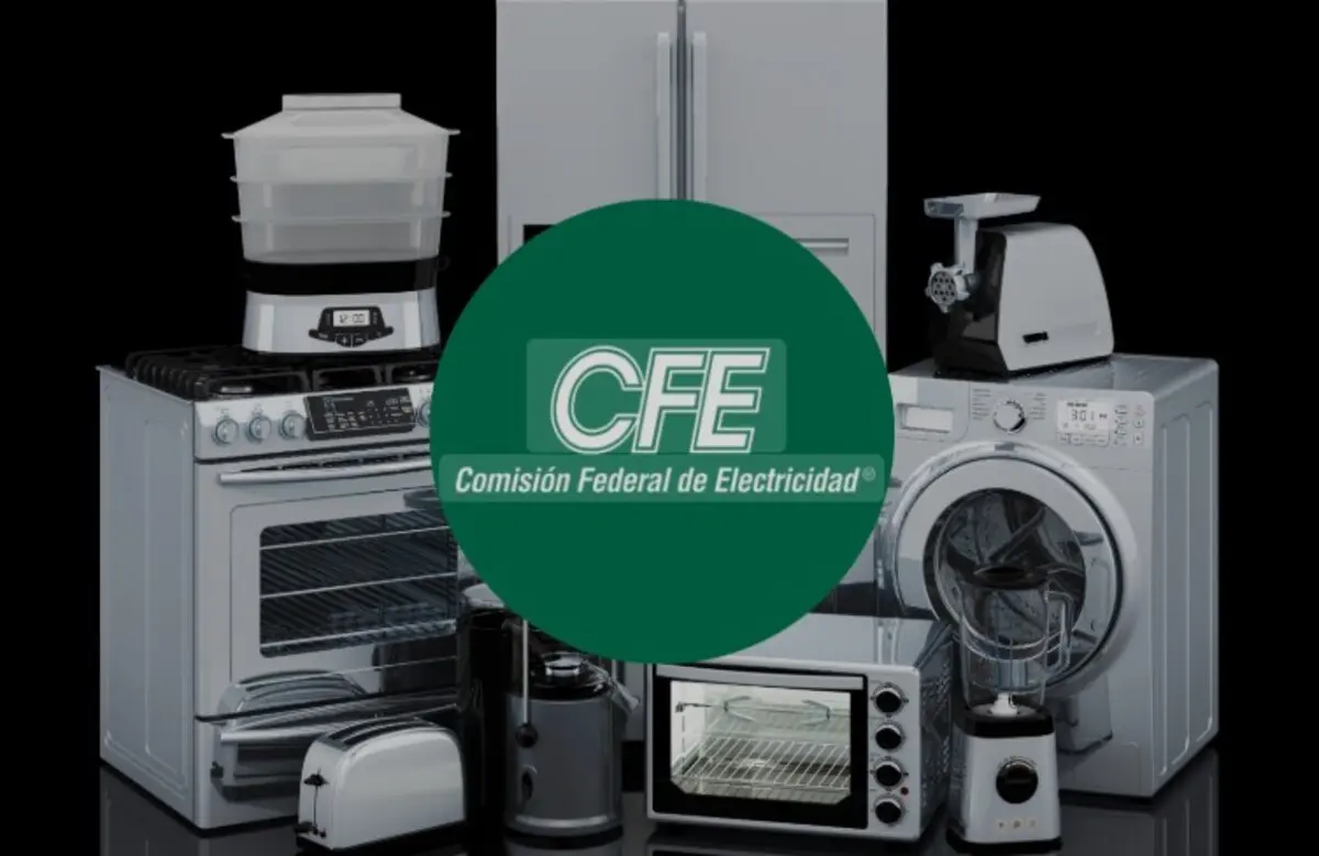  La CFE ofrece renovar tus electrodomésticos y pagar el costo en cómodas parcialidades con tu recibo de luz.

 