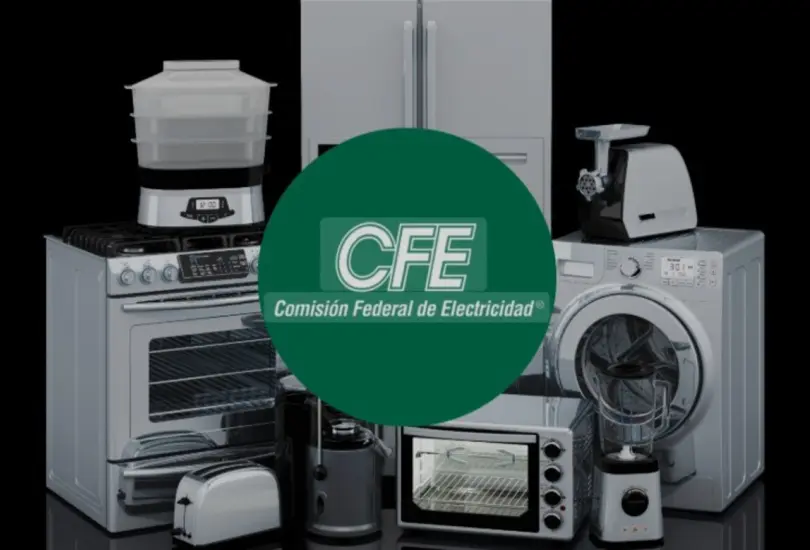 La CFE ofrece renovar tus electrodomésticos y pagar el costo en cómodas parcialidades con tu recibo de luz. La CFE ofrece renovar tus electrodomésticos y pagar el costo en cómodas parcialidades con tu recibo de luz.