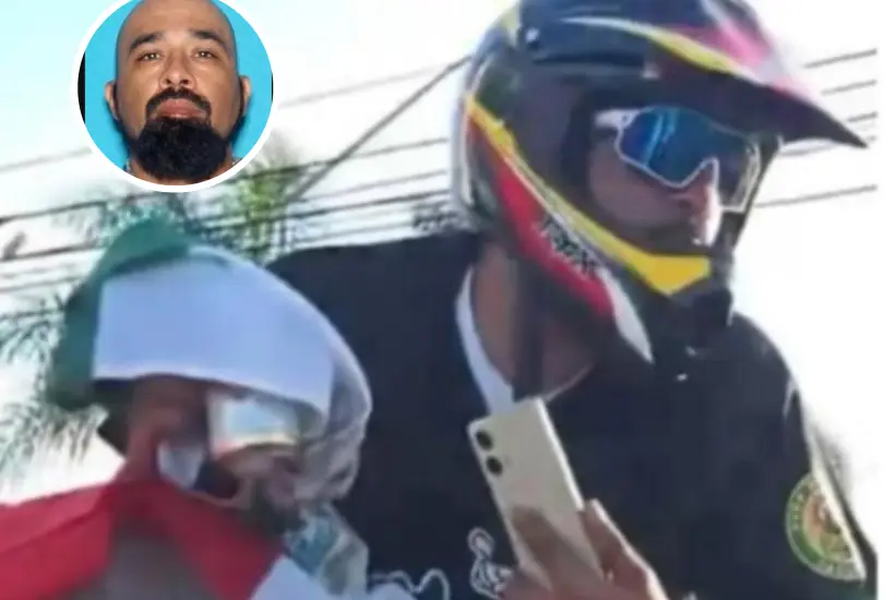 Identificaron a una de las personas que protestaron en Los Ángeles. Identificaron a una de las personas que protestaron en Los Ángeles.
