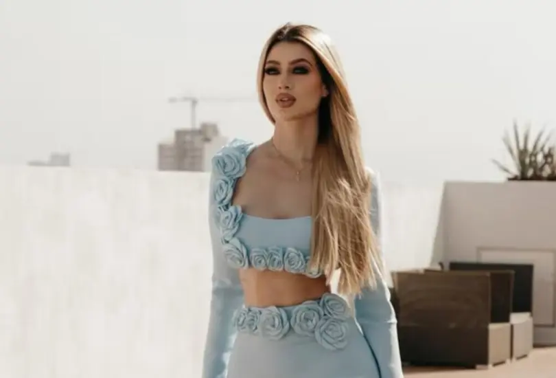La tiktoker Valeria Márquez, en una imagen compartida en sus redes sociales. La tiktoker Valeria Márquez, en una imagen compartida en sus redes sociales.