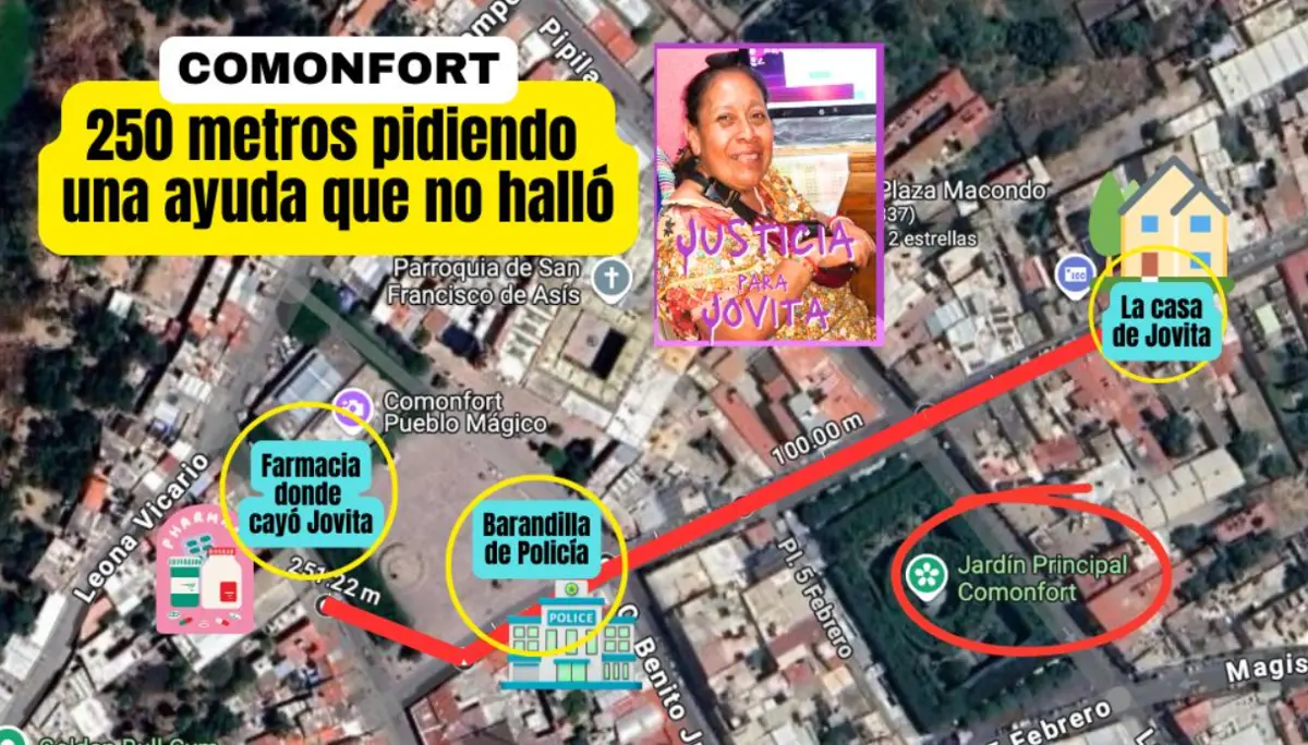 Jovita rogo por ayuda sin obtener respuesta. Especial