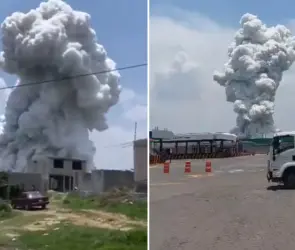 "¡Mamá, no!": Explosión en Tultepec deja un muerto y 9 heridos 