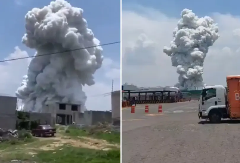 Explosión en Tultepec desata pánico entre vecinos Explosión en Tultepec desata pánico entre vecinos