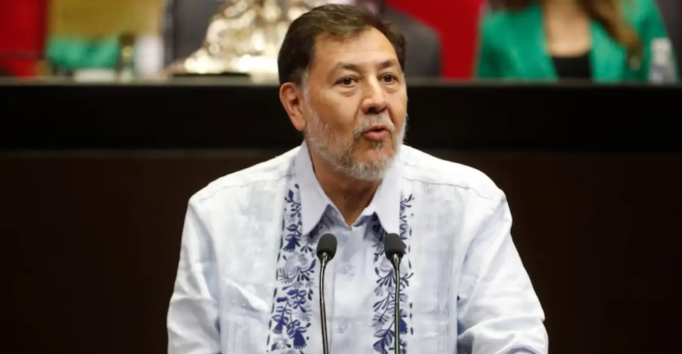 El presidente del Senado, Gerardo Fernández Noroña Especial