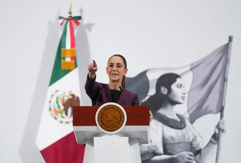 La presidenta habló sobre la relación con Estados Unidos. La presidenta habló sobre la relación con Estados Unidos.