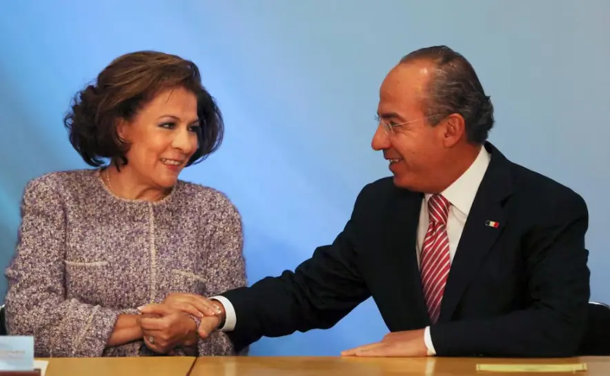 Isabel Miranda Wallace siempre se mostró cercana a Felipe Calderón. Especial