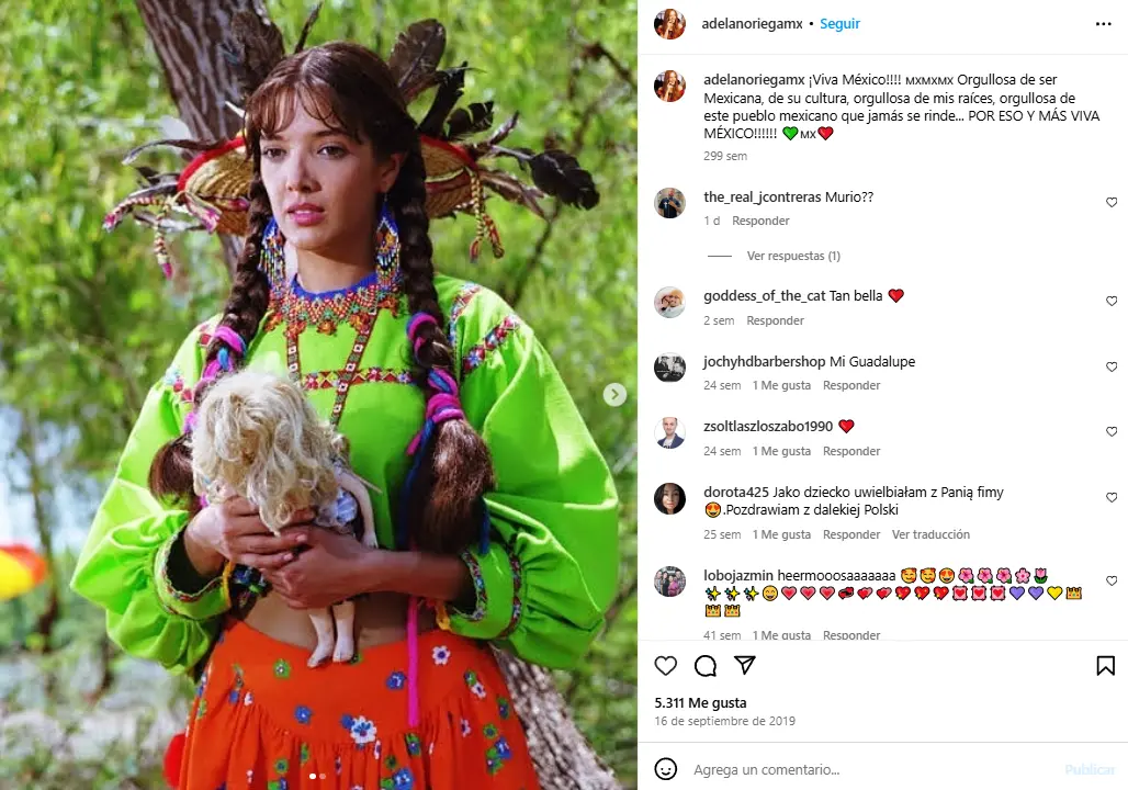 Esta fue su última publicación. Istagram.