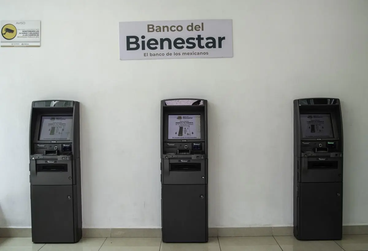 El pago de la pensión es en el Banco del Bienestar. Cuartoscuro.