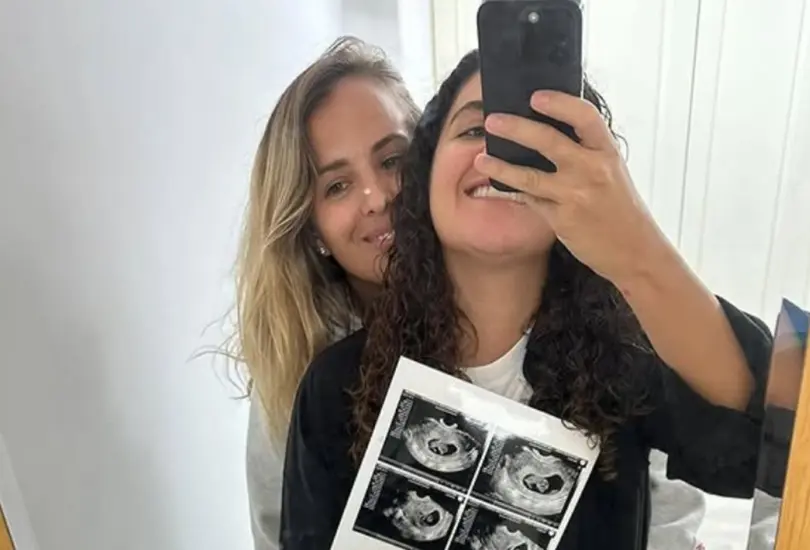 Saskia Niño de Rivera y Mariel Duayhe Saskia Niño de Rivera y Mariel Duayhe