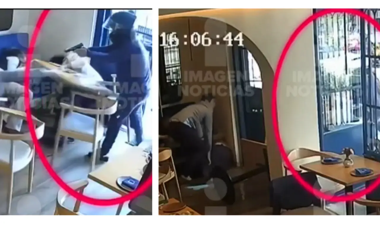  VIDEO | Sicario falla disparo en ataque directo en restaurante de la Roma 