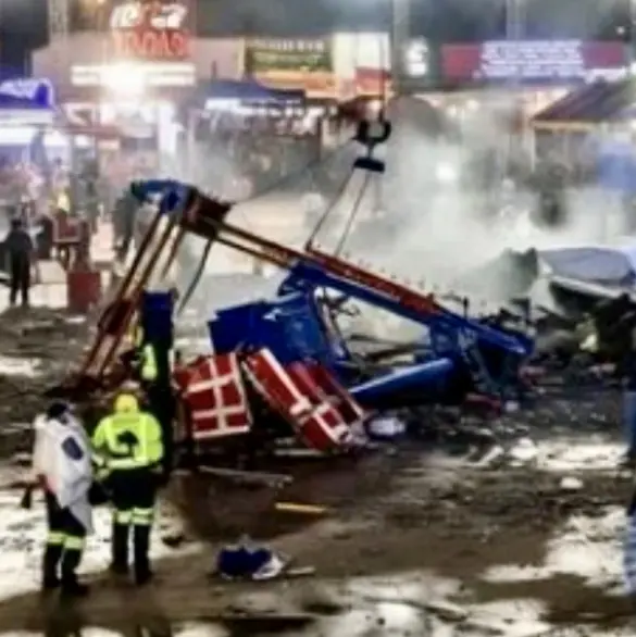 Juego mecánico falla en feria de El Carmen y deja siete menores heridos
