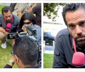 Exhiben supuesto montaje de Loret en protestas de Los Ángeles