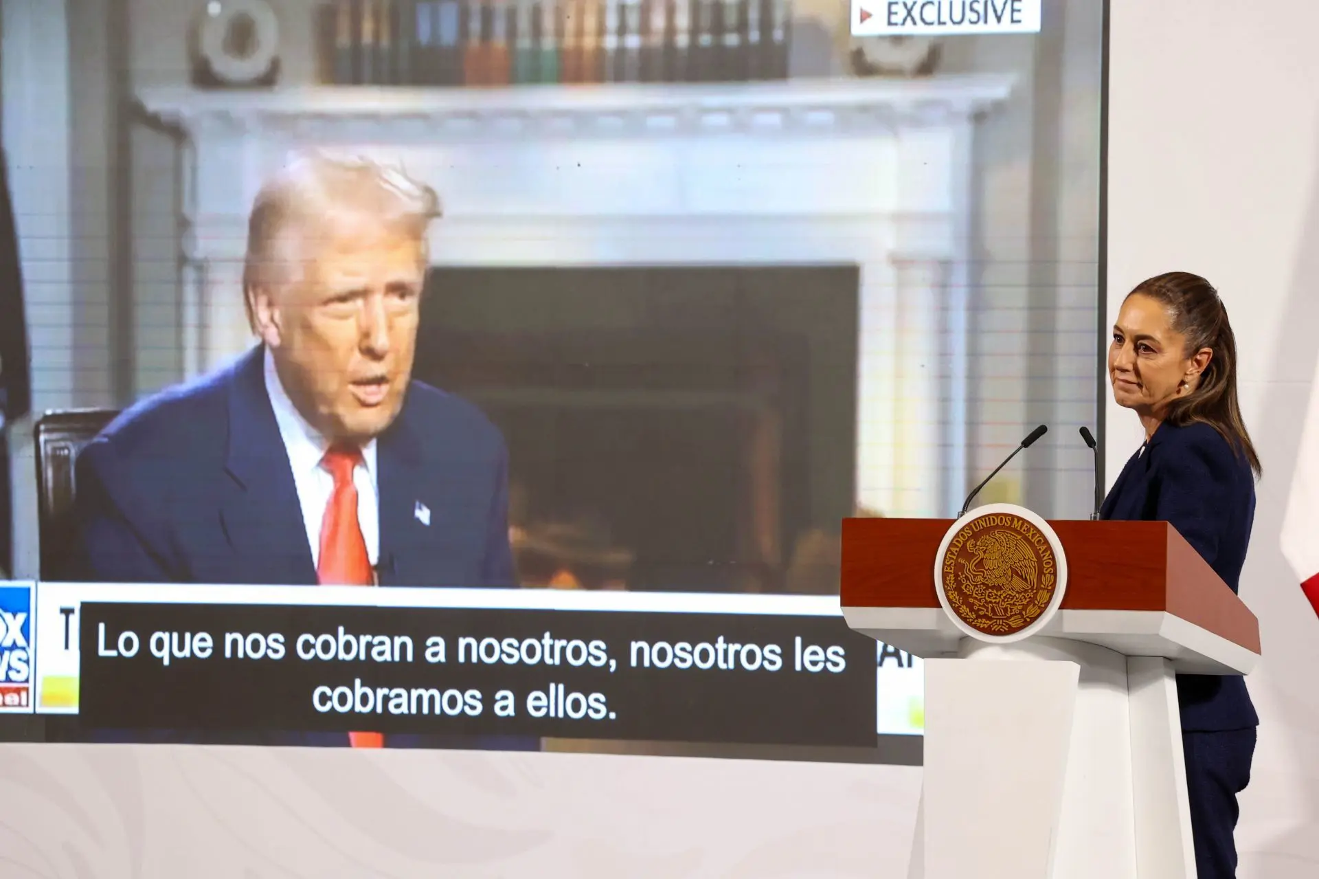 Trump y Sheinbaum iban a tener una reunión en el G7, pero ya no será así. Cuartoscuro.