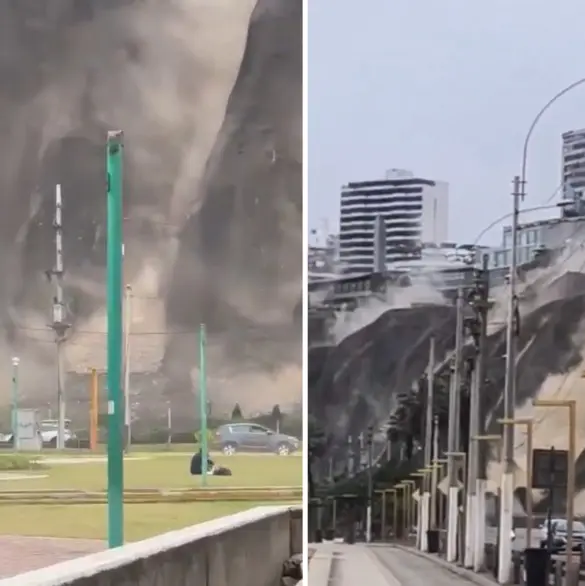 Oremos por Perú: Difunden nuevas imágenes del impactante sismo que sacudió Lima