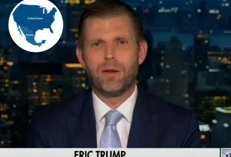 Eric Trump es el hijo del presidente de Estados Unidos, Donald Trump. Eric Trump es el hijo del presidente de Estados Unidos, Donald Trump.