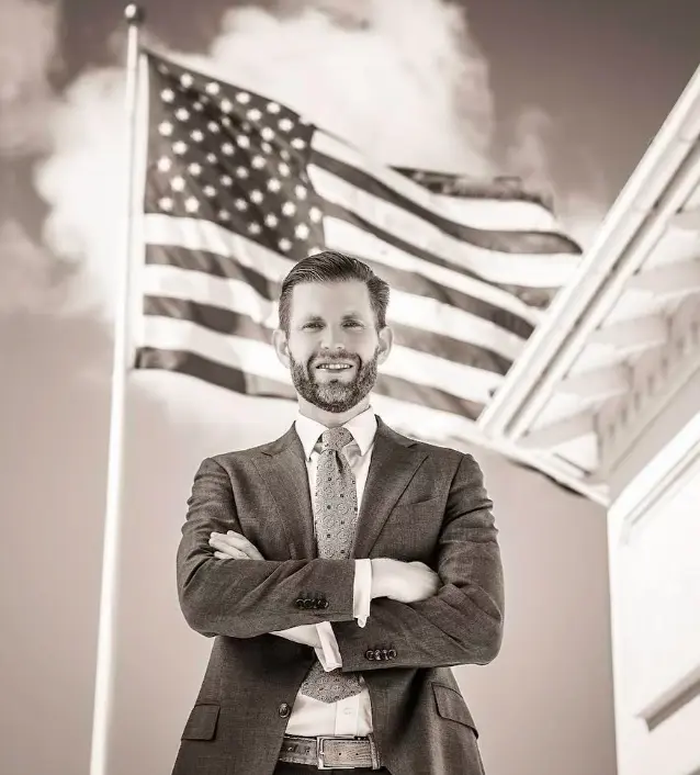Las declaraciones de Eric Trump dieron mucho de qué hablar. Instagram.