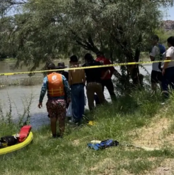 Hombre muere ahogado tras rescatar a su esposa e hijo en el río; celebraban el Día del Padre