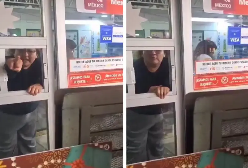 Mujeres atacan a empleado de Oxxo Mujeres atacan a empleado de Oxxo