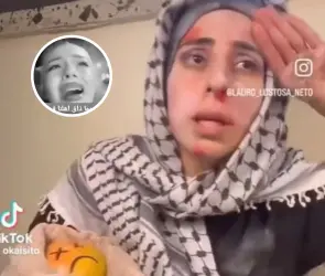 Captan a influencer de Israel que se burló de las víctimas de Gaza sufriendo por ataques de Irán