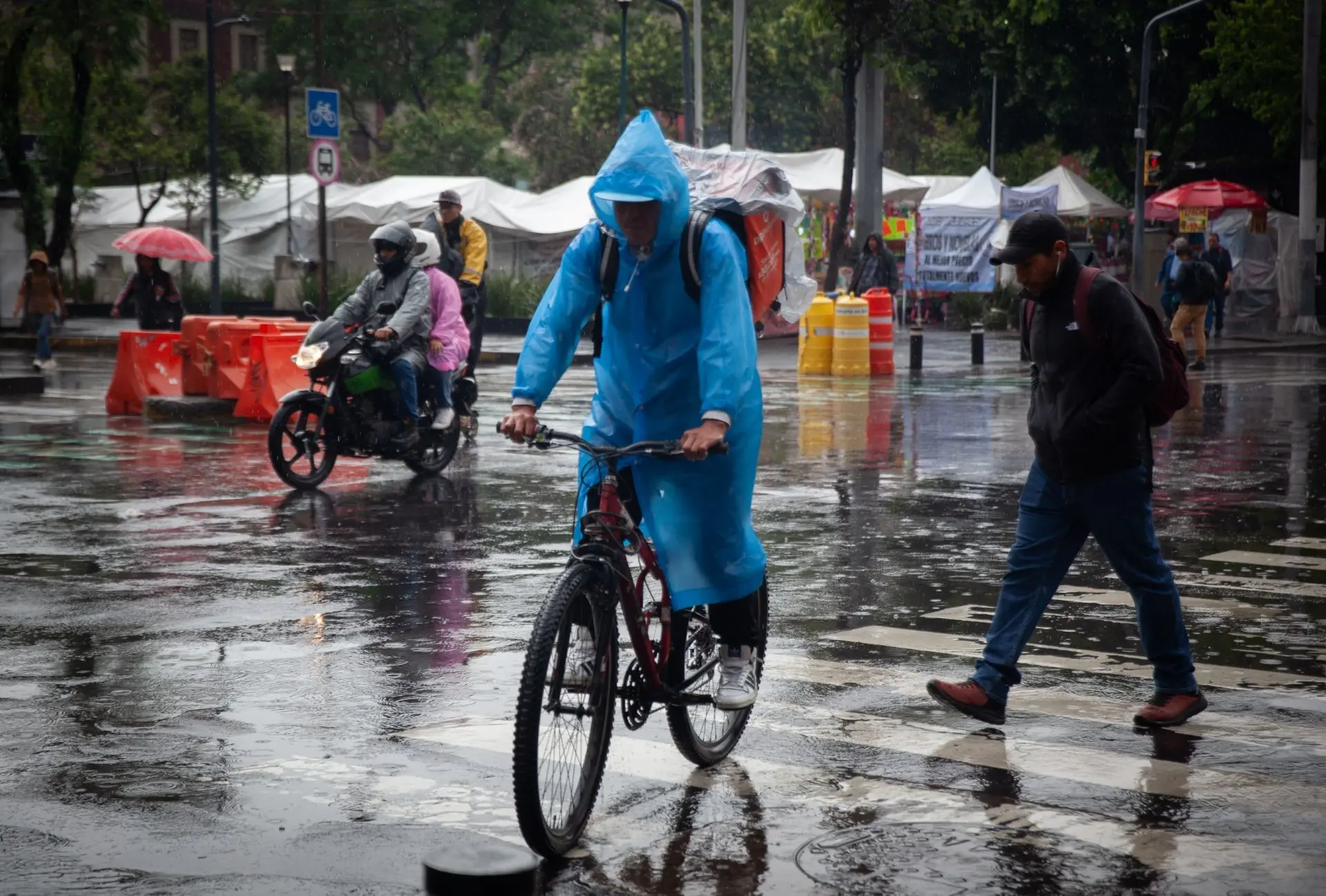 Las lluvias azotarán México. Cuartoscuro.