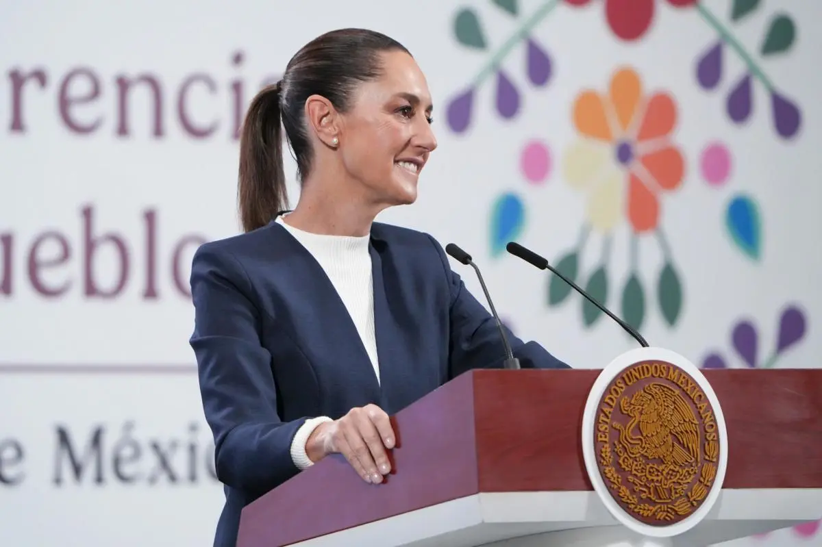 Sheinbaum regresó a México tras su participación en el G7. Presidencia.
